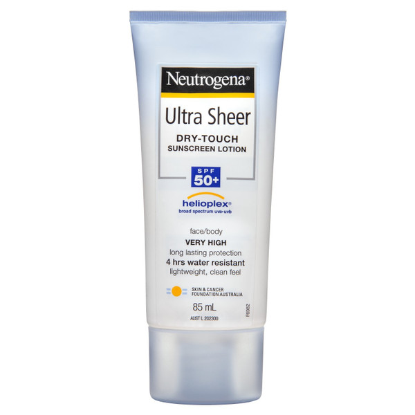 Neutrogena Ultra Sheer Body Lotion SPF50+ 85ml