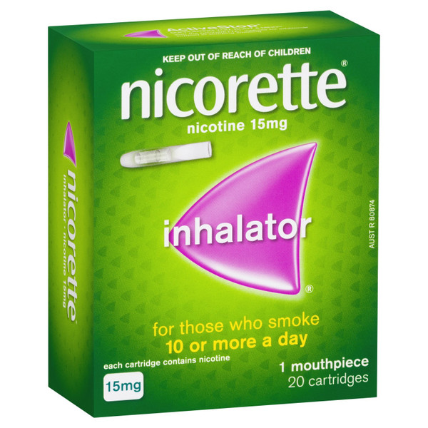 Nicorette Inhalator 15mg 20 Pack