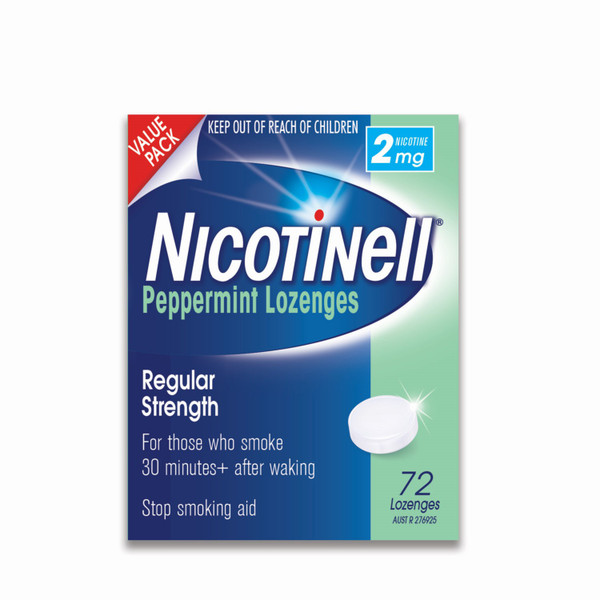 Nicotinell Loz Mint 2mg 72 Pack
