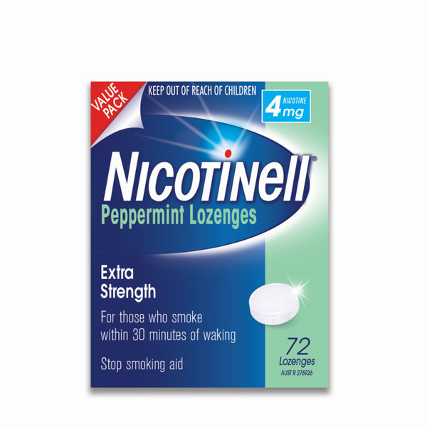 Nicotinell Loz Mint 4mg 72 Pack