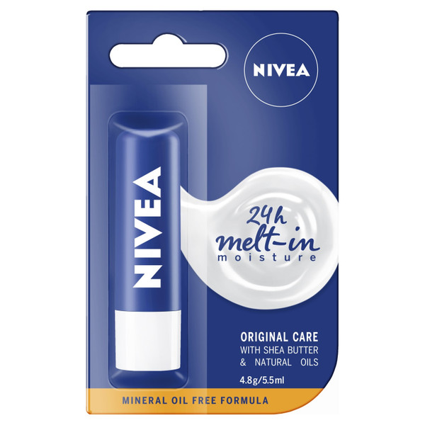 Nivea Lip Balm Original Care 4.8g