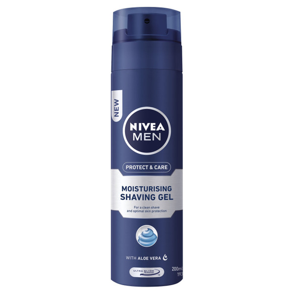 Nivea Men Protect & Care Moisturising Shaving Gel 200ml