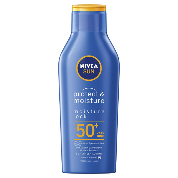 Nivea Protect & Moisture Sunscreen Lotion SPF50+ 400ml