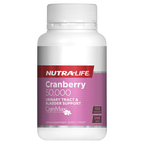 Nutra-Life Cranberry 50,000 - 100 Capsules