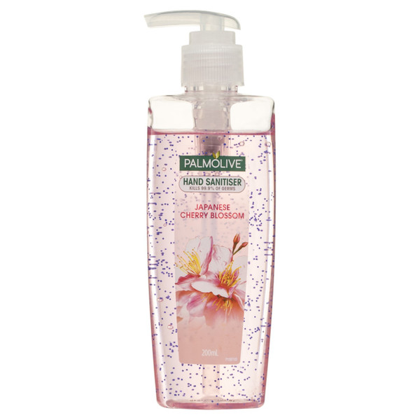 Palmolive Antibacterial Hand Sanitiser Cherry Blossom 200ml