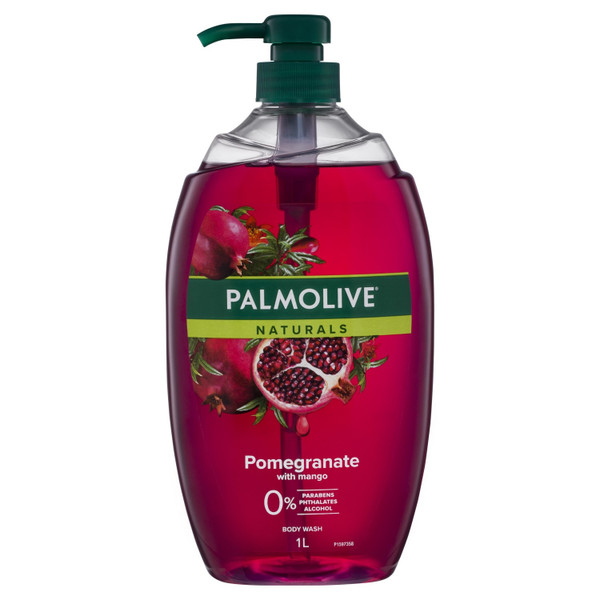 Palmolive Naturals Pomegranate Mango Body Wash 1L