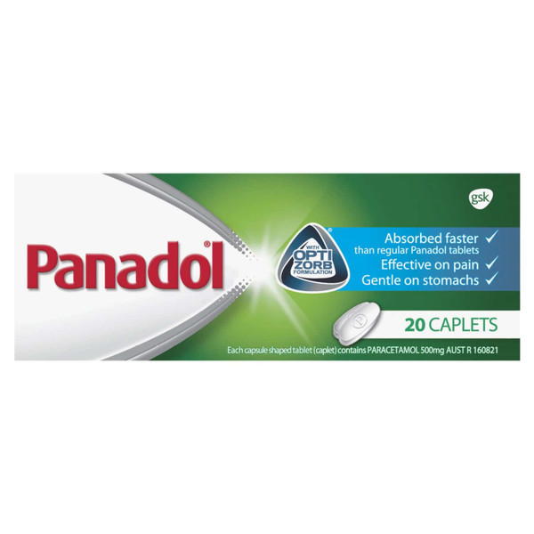 Panadol Optizorb 20 Caplets