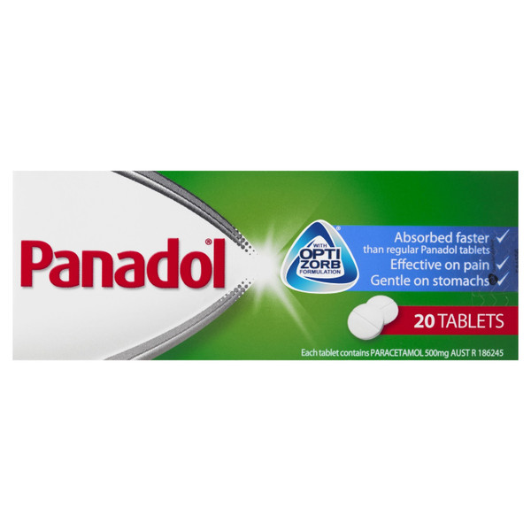 Panadol Optizorb 20 Tablets