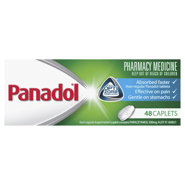 Panadol Optizorb Capslets 48 Caplets