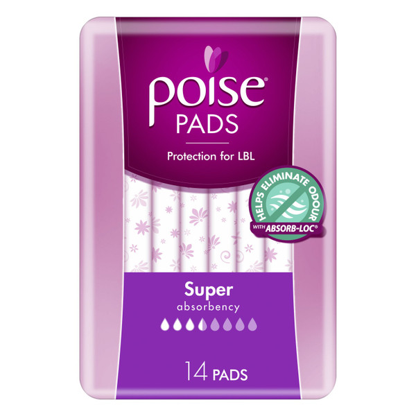 Poise Pads Super 14Pk