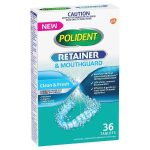 Polident Retainer And Mouthguard 36 Tablets