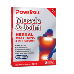 Poweroll Muscle & Joint Herbal Hot Spa Patches 2 In 1