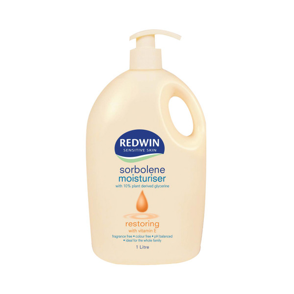 Redwin Sorbolene Moisturiser With Vitamin E Lotion 1L