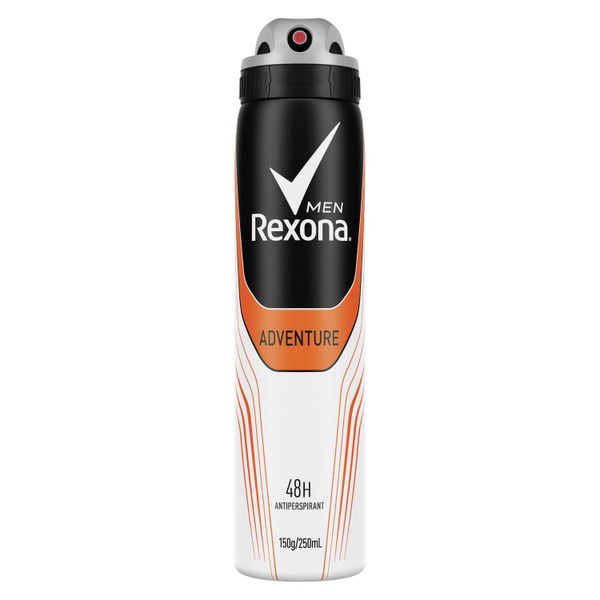 Rexona Men Antiperspirant Aerosol Deodorant Adventure 250ml