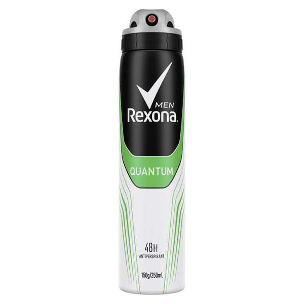 Rexona Men Antiperspirant Aerosol Deodorant Quantum 250ml