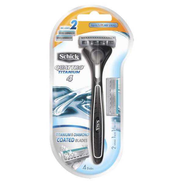 Schick Quattro Titanium 1 Up Kit