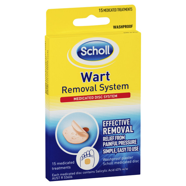 Scholl Wart Removal System Washproof