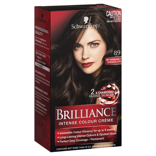 Schwarzkopf Brilliance 89 Bittersweet Chocolate
