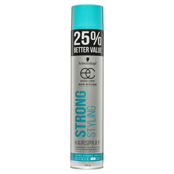 Schwarzkopf Extra Care Strong Styling Hairspray 500g
