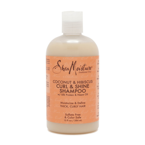 Shea Moisture Coconut & Hibiscus Curl & Shine Shampoo 384ml