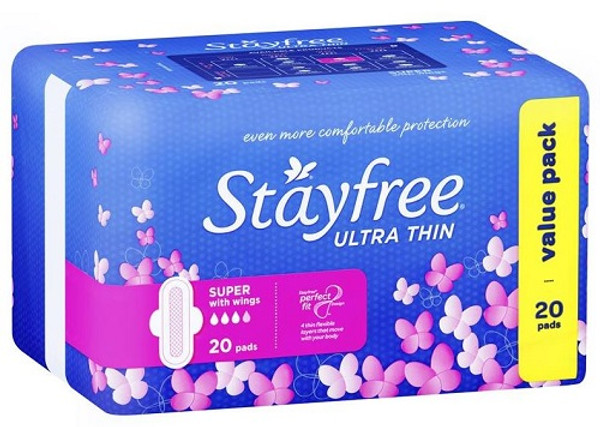 Stayfree Ultra Thin Super with Wings 20 Pads