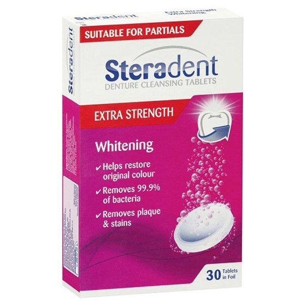 Steradent Extra Strength 30 Tablets