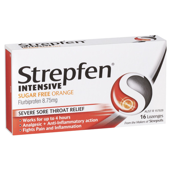 Strepfen Intensive Orange 16 Lozenges