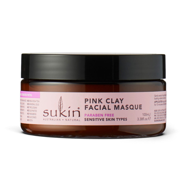 Sukin Pink Clay Masque 100ml
