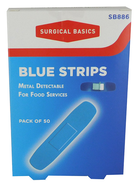 Surgical Basics Blue Strips Box Of 50