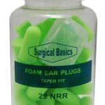 Surgical Basics Foam Ear Plug Jar 20 Pair