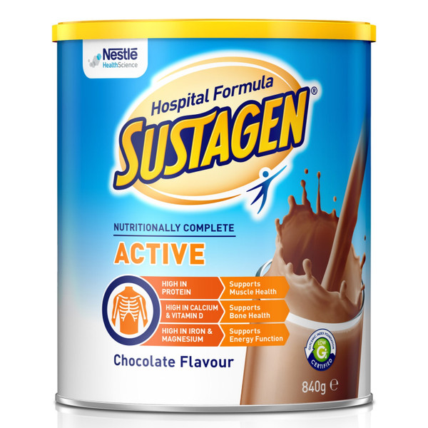 Sustagen Hospital Active Formula Chocolate 840g