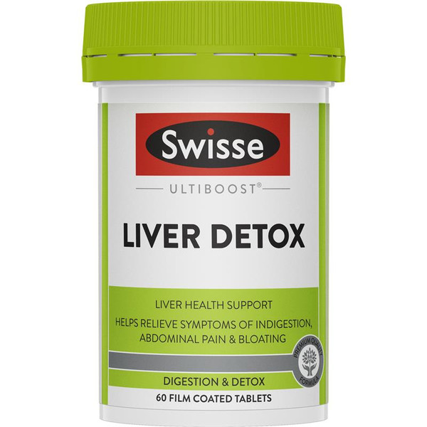 Swisse UltiBoost Liver Detox 60 Tablets