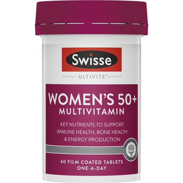 Swisse Womens Ultivite 50+ 60 Tablets