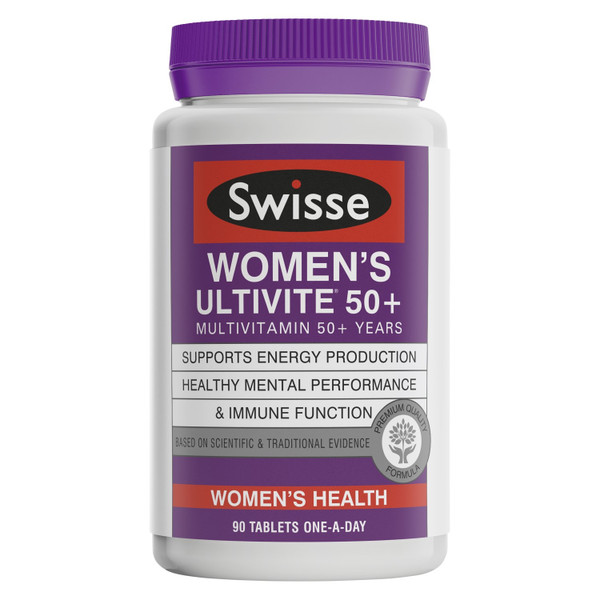 Swisse Women's Ultivite 50+ 90 Tablets