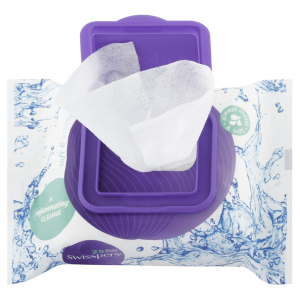 Swisspers Original Facial Wipes 25 Pack