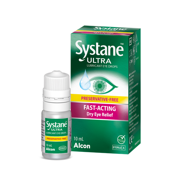 Systane Ultra Fast Acting Lubricant Eye Drops 10ml