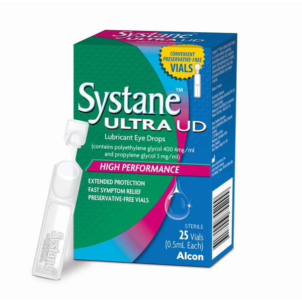 Systane Ultra High Performance Lubricant Eye Drops 25 x 0.5ml