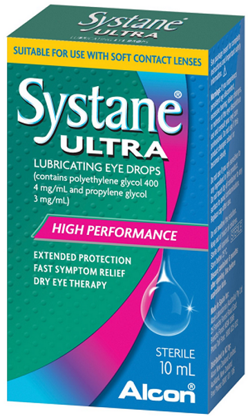Systane Ultra Lubricant Eye Drops 10Ml