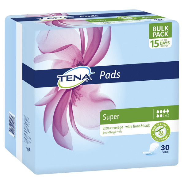 Tena Pads Super 30 Pack-1682765403