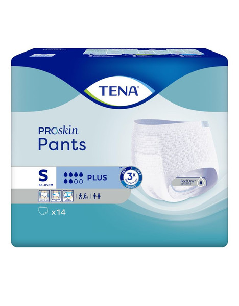 Tena Pro Skin Plus Pants Small 14 Pack