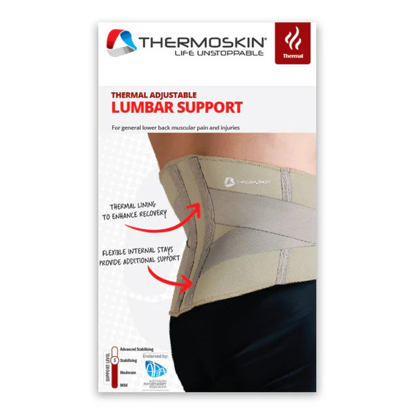 Thermoskin Thermal Adjustable Lumbar Support Large