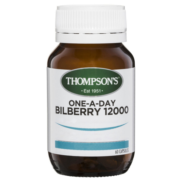 Thompson's One-A-Day Bilberry 12000mg 60 Capsules