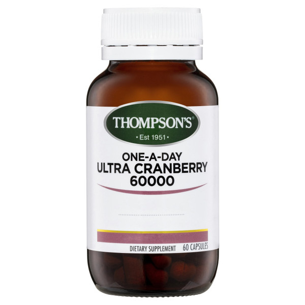 Thompsons One-A-Day Ultra Cranberry 60000mg 60 Capsules