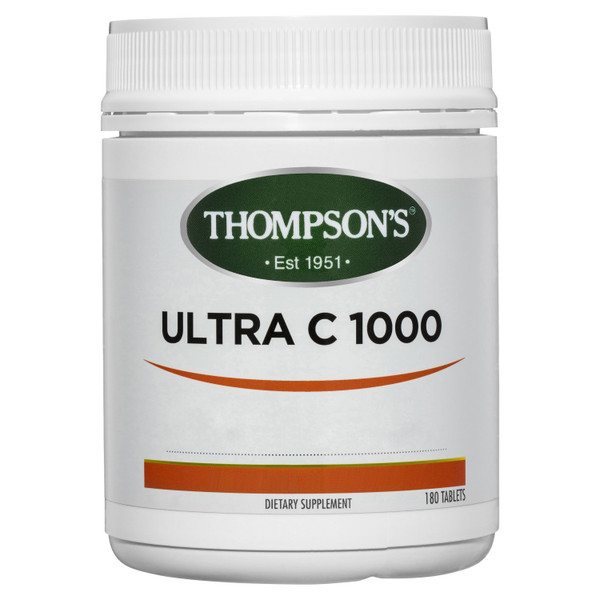 Thompsons Ultra C 1000mg 180 tablets