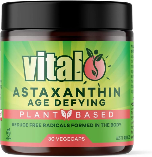 Vital Astaxanthin 30 Vege Capsules
