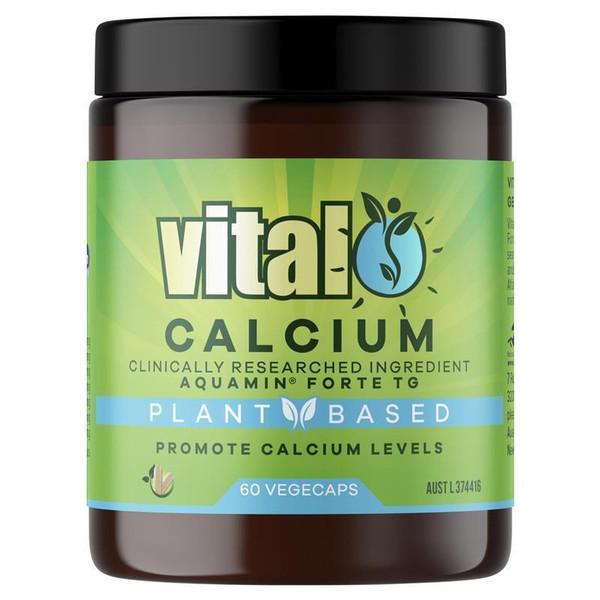 Vital Vegan Calcium 60 Vege Capsules