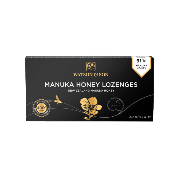 Watson & Son Manuka Honey & Lemon 8 Lozenges