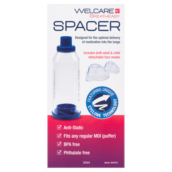 Welcare Spacer Kit Child & Adult Mask
