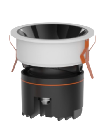 Pro Ref Down - A Round-Shaped LED Spotlight | Ideolux